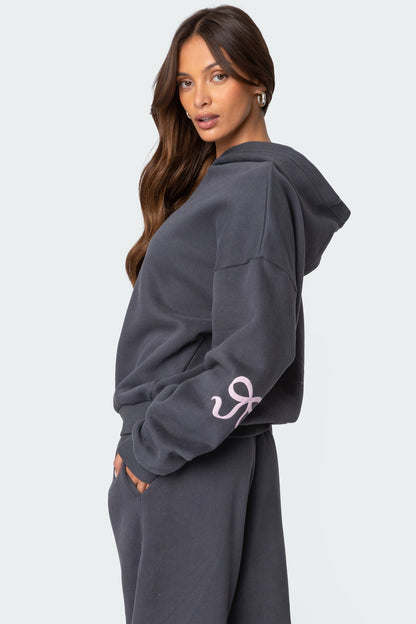 Luxoria® Leila Bow Hoodie